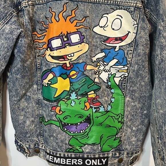 Women’s | Nickelodeon Rugrats Denim Jacket | Medium - Picture 2 of 8